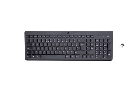 Klawiatura HP 220 Wireless Keyboard bezprzewodowa czarna 805T2AA Klawiatura HP 220 Wireless Keyboard bezprzewodowa czarna 805T2AA