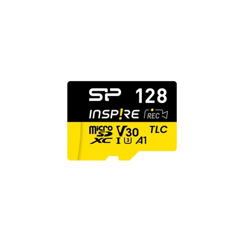 Silicon Power microSDXC Power Inspire 128GB V30 TLC 170/150 MB/S Silicon Power microSDXC Power Inspire 128GB V30 TLC 170/150 MB/S