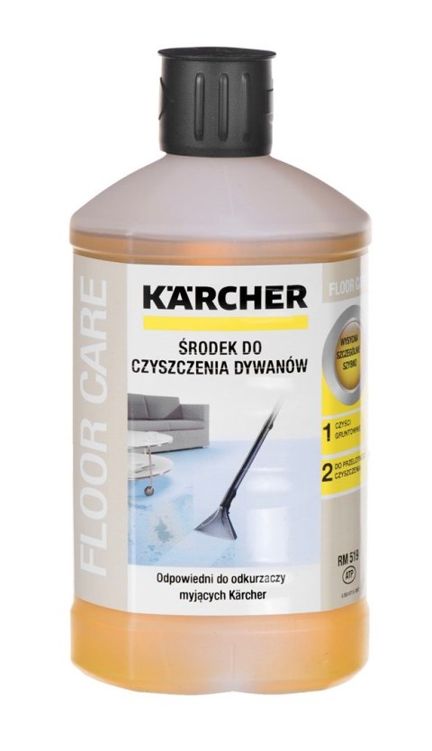 Płyn do czyszczenia dywanów i tapicerki KARCHER RM 519 6.295-771.0 Płyn do czyszczenia dywanów i tapicerki KARCHER RM 519 6.295-771.0