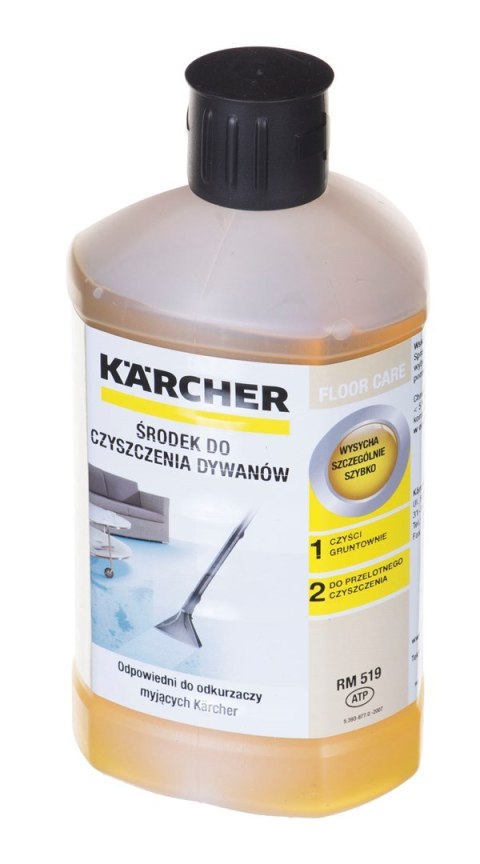 Płyn do czyszczenia dywanów i tapicerki KARCHER RM 519 6.295-771.0 Płyn do czyszczenia dywanów i tapicerki KARCHER RM 519 6.295-771.0