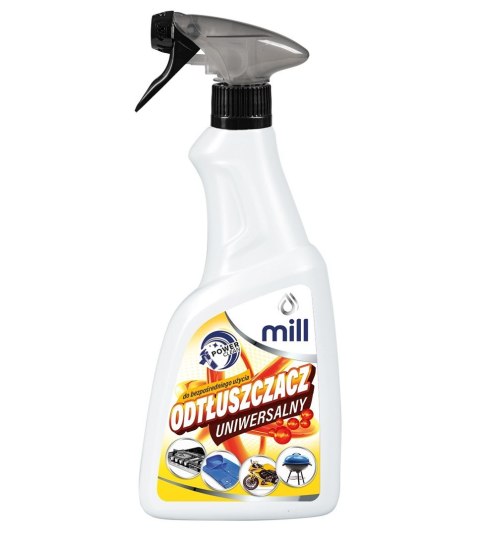 MILL CLEAN odtłuszczacz Uniwersalny Odplamiacz na tłuste plamy. Produkt do odzieży, tworzyw sztucznych. 555 ml. MILL CLEAN odtłuszczacz Uniwersalny Odplamiacz na tłuste plamy. Produkt do odzieży, tworzyw sztucznych. 555 ml.