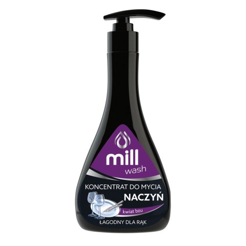 MILL WASH Koncentrat balsam do mycia naczyń Kwiat Bzu 555ml MILL WASH Koncentrat balsam do mycia naczyń Kwiat Bzu 555ml