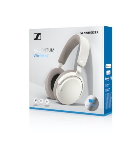 Sennheiser Accentum Wireless Headphones White Sennheiser Accentum Wireless Headphones White