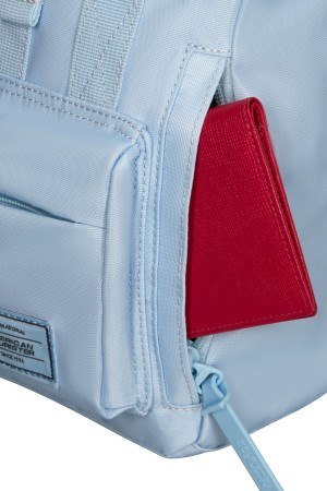 American Tourister Urban Groove Backpack City Mini Pastel Blue American Tourister Urban Groove Backpack City Mini Pastel Blue