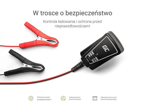 GREEN CELL ŁADOWARKA PROSTOWNIK DO AGM ACAGM06 6-12V 1A GREEN CELL ŁADOWARKA PROSTOWNIK DO AGM ACAGM06 6-12V 1A