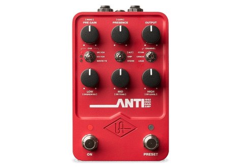Universal Audio UA UAFX ANTI 1992 High Gain Amplifier - Efekt Gitarowy Universal Audio UA UAFX ANTI 1992 High Gain Amplifier - Efekt Gitarowy