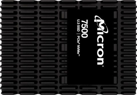 Dysk SSD Micron 7500 PRO 960GB U.3 (15mm) NVMe Gen4 MTFDKCC960TGP-1BK1DABYYR (DWPD 1) TCG Dysk SSD Micron 7500 PRO 960GB U.3 (15mm) NVMe Gen4 MTFDKCC960TGP-1BK1DABYYR (DWPD 1) TCG