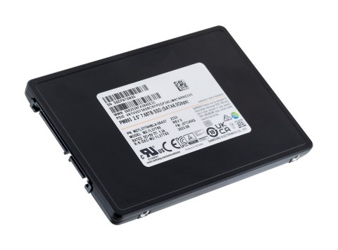 Dysk SSD Samsung PM893 7.68TB SATA 2.5" MZ7L37T6HBLA-00A07 (DWPD 1) Dysk SSD Samsung PM893 7.68TB SATA 2.5" MZ7L37T6HBLA-00A07 (DWPD 1)