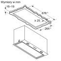 Okap BOSCH DLN78PC60