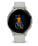 Zegarek Garmin Venu 3S 41mm Srebrny