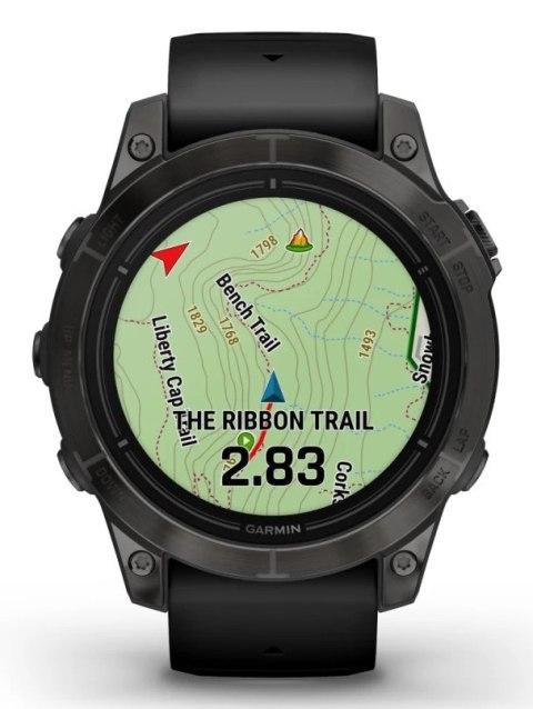 Zegarek sportowy Garmin EPIX PRO g2 47mm Slate Gray Black / Black Band