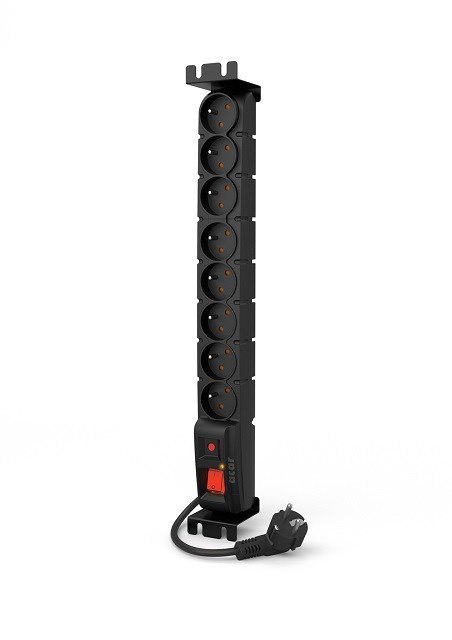 Listwa zasilająca Acar S8 FA RACK (5m ; czarny) Listwa zasilająca Acar S8 FA RACK (5m ; czarny)