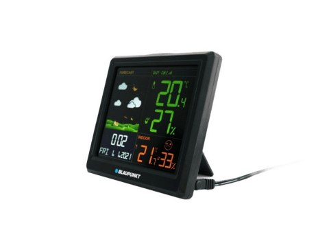 Stacja pogodowa Blaupunkt WS25BK czarna Stacja pogodowa Blaupunkt WS25BK czarna