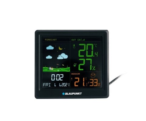 Stacja pogodowa Blaupunkt WS25BK czarna Stacja pogodowa Blaupunkt WS25BK czarna