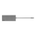 BELKIN HUB USB-C 8W1, 10 GBPS, 2X HDMI 4K SZARY