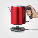 SEVERIN CZAJNIK ELEKTRYCZNY STALOWY, LAKIEROWANA CZERWIEŃ, ZAKRYTY ELEMENT GRZEJNY, OTWÓR XXL, WOLNY OD BPA, 1L, 2400W WK3427