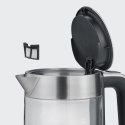 SEVERIN CZAJNIK ELEKTRYCZNY SZKŁO-STAL, 1,7L, ZAKRYTA GRZAŁKA, KONTROLER STRIX, WNĘKA NA PRZEWÓD, WSKAŹNIK WODY, 2200W WK3420