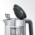 SEVERIN CZAJNIK ELEKTRYCZNY SZKŁO-STAL, REG. TEMPERATURY, SITKO DO HERBATY, AUT. PROGRAM, KONTROLER STRIX, 1,7L 3000W WK3422