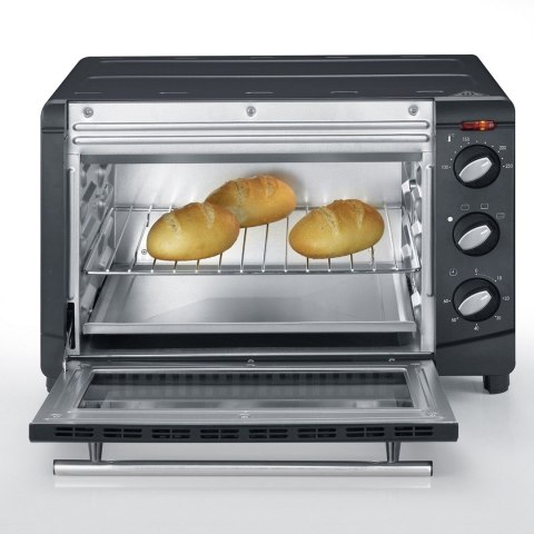 SEVERIN MINI PIEKARNIK, 20 L, TIMER DO 60 MIN, TEMP. OD 100°C DO 230°C, TACA, BLACHA, RUSZT DO GRILLOWANIA, MOC 1500W TO2067 SEVERIN MINI PIEKARNIK, 20 L, TIMER DO 60 MIN, TEMP. OD 100°C DO 230°C, TACA, BLACHA, RUSZT DO GRILLOWANIA, MOC 1500W TO2067