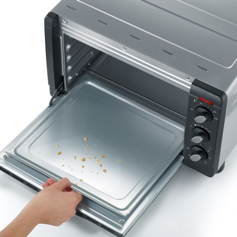 SEVERIN MINI PIEKARNIK, 20 L, TIMER DO 60 MIN, TEMP. OD 100°C DO 230°C, TACA, BLACHA, RUSZT DO GRILLOWANIA, MOC 1500W TO2067 SEVERIN MINI PIEKARNIK, 20 L, TIMER DO 60 MIN, TEMP. OD 100°C DO 230°C, TACA, BLACHA, RUSZT DO GRILLOWANIA, MOC 1500W TO2067