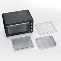 SEVERIN MINI PIEKARNIK PÓJ. 14 L, TEMP. 230°C, W ZESTAWIE RUSZT DO GRILLOWANIA, BLACHA I TACKA NA OKRUCHY, MOC 1200W TO2042