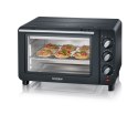 SEVERIN MINI PIEKARNIK PÓJ. 14 L, TEMP. 230°C, W ZESTAWIE RUSZT DO GRILLOWANIA, BLACHA I TACKA NA OKRUCHY, MOC 1200W TO2042