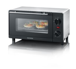 SEVERIN MINI PIEKARNIK, POJEMNOŚĆ 9 LITR., TIMER DO 60 MIN., KRATKA DO GRILLOWANIA I PIECZENIA, MOC 800 W TO2052