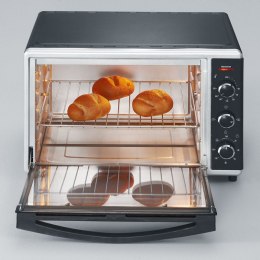 SEVERIN MINI PIEKARNIK, TERMOOBIEG, TEMP. DO 230°C, TIMER DO 120 MIN, KAMIEŃ DO PIZZY, RUSZT, ROŻEN , 42 L, 1800W TO2058