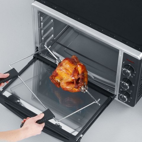 SEVERIN MINI PIEKARNIK, TERMOOBIEG, TEMP. DO 230°C, TIMER DO 120 MIN, KAMIEŃ DO PIZZY, RUSZT, ROŻEN , 42 L, 1800W TO2058 SEVERIN MINI PIEKARNIK, TERMOOBIEG, TEMP. DO 230°C, TIMER DO 120 MIN, KAMIEŃ DO PIZZY, RUSZT, ROŻEN , 42 L, 1800W TO2058