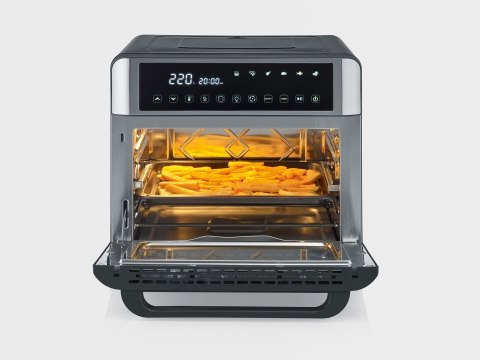 SEVERIN MINI PIEKARNIK Z FUNKCJĄ AIR FRYER, 12 AUTO. PROGRAMÓW, WYŚWIELACZ DOTYKOWY LED, TEMP. 40°C-220°C, 25 L ,2200W TO2077 SEVERIN MINI PIEKARNIK Z FUNKCJĄ AIR FRYER, 12 AUTO. PROGRAMÓW, WYŚWIELACZ DOTYKOWY LED, TEMP. 40°C-220°C, 25 L ,2200W TO2077
