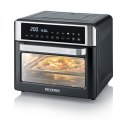 SEVERIN MINI PIEKARNIK Z FUNKCJĄ AIR FRYER, 12 AUTO. PROGRAMÓW, WYŚWIELACZ DOTYKOWY LED, TEMP. 40°C-220°C, 25 L ,2200W TO2077