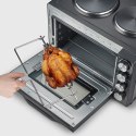 SEVERIN MINI PIEKARNIK Z PŁYTAMI DO GOTOWANIA, ZAKRES TEMP. 100°C-230°C, TIMER DO 120 MIN, 30 L, 1500W TO2074