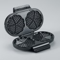 SEVERIN WAFLOWNICA PODWÓJNA, KSZTAŁ GOFRÓW SERCA, POWŁOKA ANTYADHEZYJNA, STAL, MOC 1200W WA2106