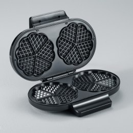 SEVERIN WAFLOWNICA PODWÓJNA, KSZTAŁ GOFRÓW SERCA, POWŁOKA ANTYADHEZYJNA, STAL, MOC 1200W WA2106