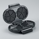 SEVERIN WAFLOWNICA PODWÓJNA, KSZTAŁ GOFRÓW SERCA, POWŁOKA ANTYADHEZYJNA, STAL, MOC 1200W WA2106