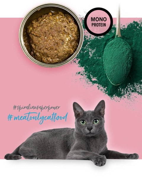 3Coty TURKEY with Spirulina for Adult cats 80g 3Coty TURKEY with Spirulina for Adult cats 80g