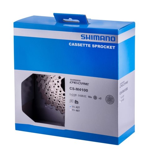 Shimano Kaseta 10rz 11-42 CS-M4100 Shimano Kaseta 10rz 11-42 CS-M4100