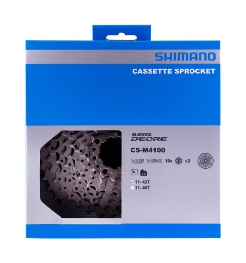 Shimano Kaseta 10rz 11-42 CS-M4100 Shimano Kaseta 10rz 11-42 CS-M4100