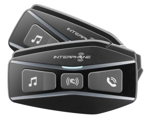 Intercom motocyklowy INTERPHONE U-COM 16, komplet na 2 kaski