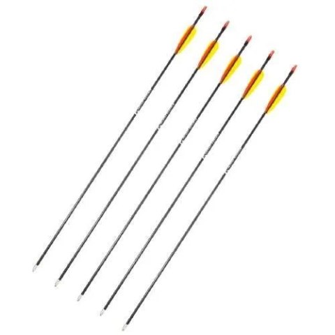 Strzały z włókna szklanego 28" Poe Lang - zestaw 5 sztuk (D-055-B3) Strzały z włókna szklanego 28" Poe Lang - zestaw 5 sztuk (D-055-B3)