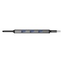 UNITEK HUB USB-A 4X USB-A 5 GBPS, CZARNY