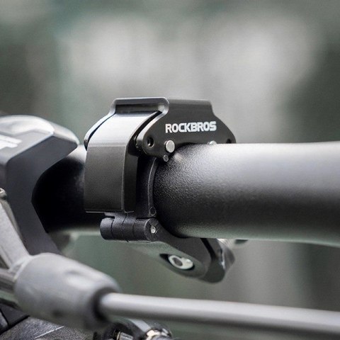 Dzwonek rowerowy Rockbros 34210006001 kształt C - czarny Dzwonek rowerowy Rockbros 34210006001 kształt C - czarny