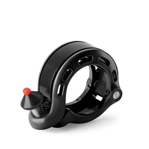 Dzwonek rowerowy Rockbros 34210028001 w kształcie litery Q - czarny Dzwonek rowerowy Rockbros 34210028001 w kształcie litery Q - czarny