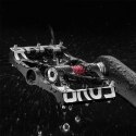 Zestaw pedałów rowerowych Rockbros 37213071001 ze stopu aluminium - czarne