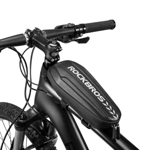 Torba rowerowa Rockbros B62-1 na kierownicę lub ramę 3 l - czarna Torba rowerowa Rockbros B62-1 na kierownicę lub ramę 3 l - czarna