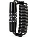 Zapięcie rowerowe Rockbros T609 na szyfr 1,5m - czarne