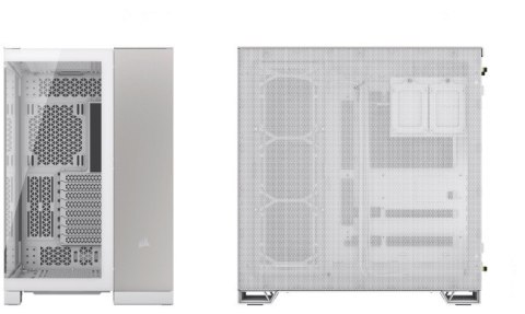 Corsair 6500X Tempered Glass Mid-Tower White/Gray Corsair 6500X Tempered Glass Mid-Tower White/Gray