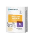 Novativ Tymianek i Podbiał, 24 pastylki do ssania