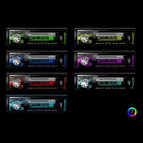 Radioodtwarzacz samochodowe AUDIOCORE AC9720B (USB + AUX + karty SD) Radioodtwarzacz samochodowe AUDIOCORE AC9720B (USB + AUX + karty SD)