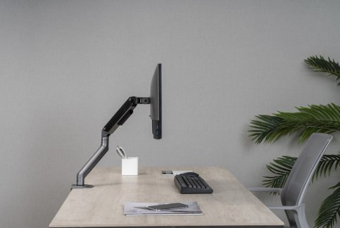 GEMBIRD BIURKOWE REGULOWANE RAMIĘ/UCHWYT NA MONITOR 17-32, VESA 100X100MM, DO 9 KG, KOLOR SZARY GEMBIRD BIURKOWE REGULOWANE RAMIĘ/UCHWYT NA MONITOR 17-32, VESA 100X100MM, DO 9 KG, KOLOR SZARY